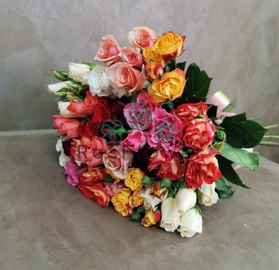 Букет цветов из: Розы в Кабардинка