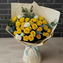 Букет цветов из:  Розы в Кабардинка