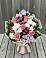 Букет цветов из: Альстромерии, Гвоздики, Розы и Хризантемы в Кабардинка
