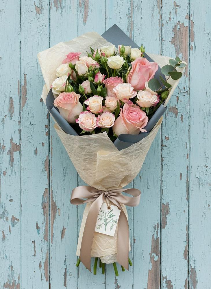 Букет цветов из: Розы в Кабардинка