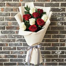 Букет цветов из:  Розы в Кабардинка
