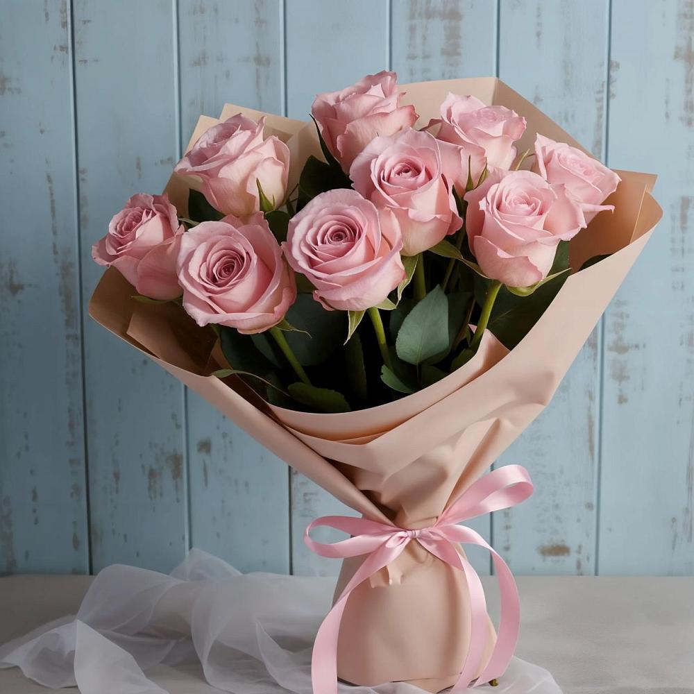 Букет цветов из: Розы в Кабардинка