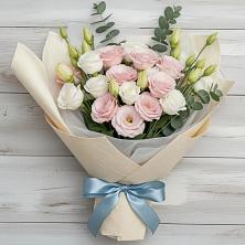 Букет цветов из:  Лизиантусы в Кабардинка