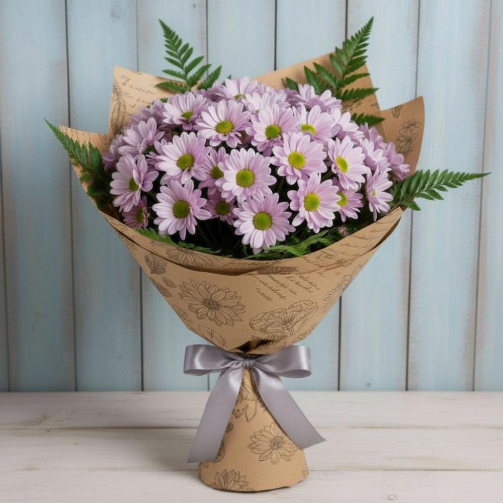 Букет цветов из: Хризантемы в Кабардинка