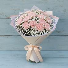 Букет цветов из:  Гвоздики #REPLACE_PRED# Кабардинка