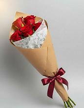 Букет цветов из:  Розы в Кабардинка