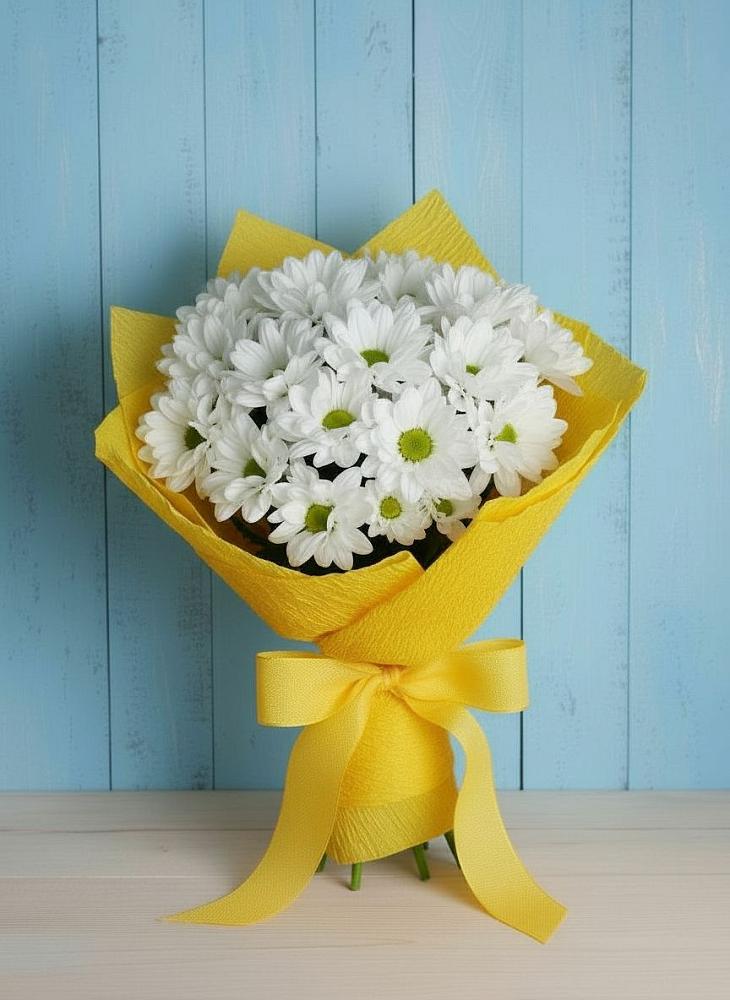 Букет цветов из: Хризантемы в Кабардинка