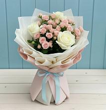Букет цветов из:  Розы в Кабардинка