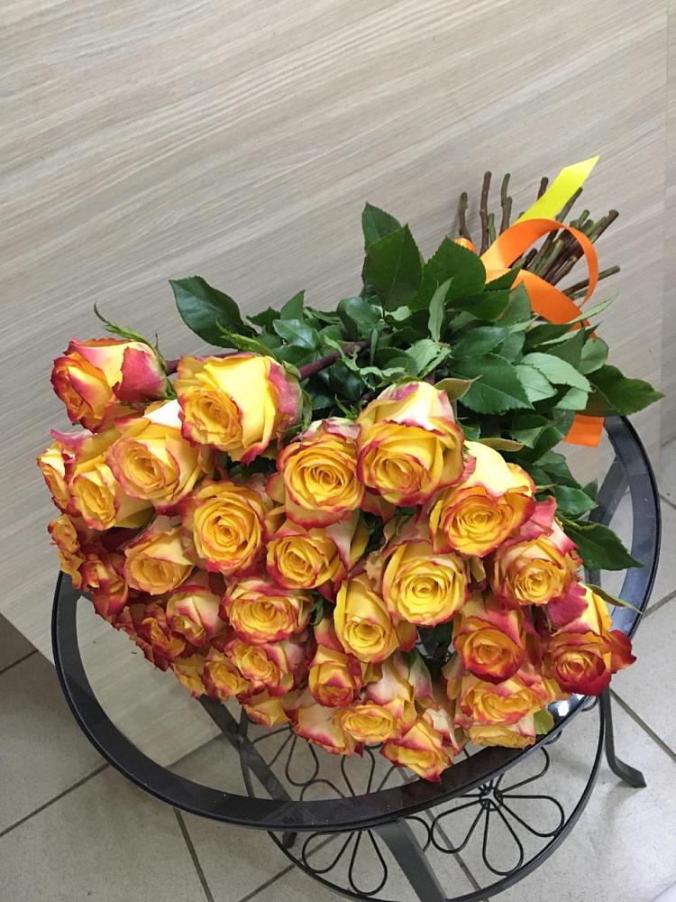 Букет Желтые розы в Кабардинка