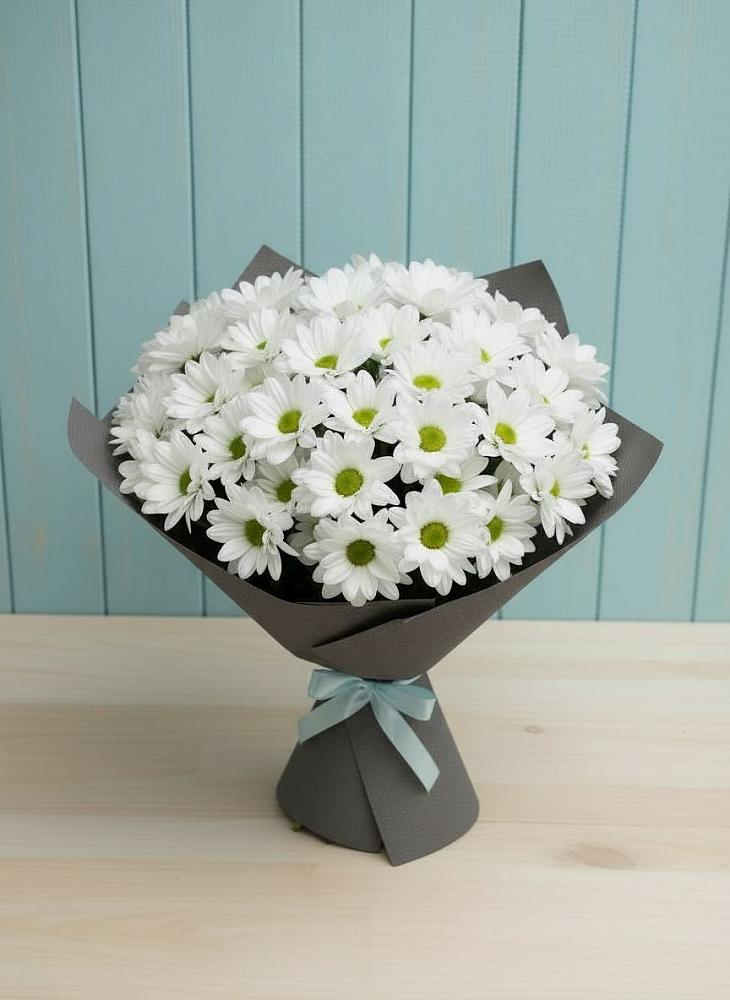 Букет цветов из: Хризантемы в Кабардинка
