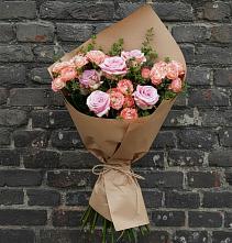 Букет цветов из:  Розы #REPLACE_PRED# Кабардинка
