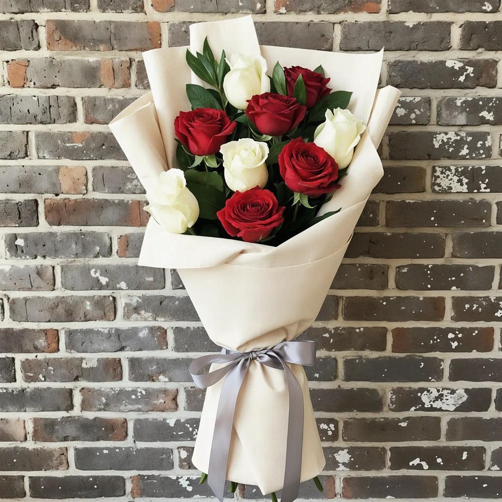 Букет цветов из: Розы в Кабардинка