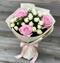 Букет цветов из:  Розы #REPLACE_PRED# Кабардинка