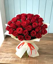 Букет 29 Красных роз в Кабардинка