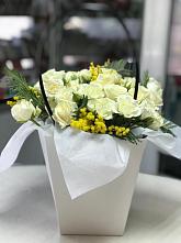 Цветочная композиция из Розы  в Кабардинка