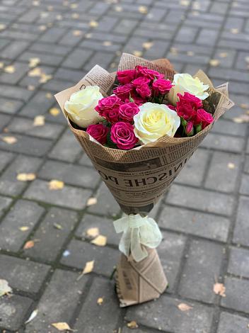 Букет цветов из: Розы в Кабардинка