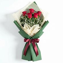 Букет цветов из:  Розы в Кабардинка