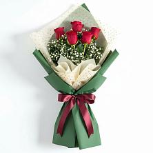 Букет цветов из:  Розы в Кабардинка