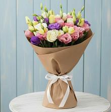 Букет цветов из:  Лизиантусы в Кабардинка
