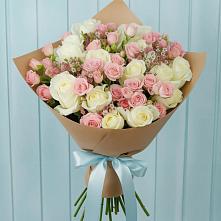 Букет цветов из:  Розы #REPLACE_PRED# Кабардинка